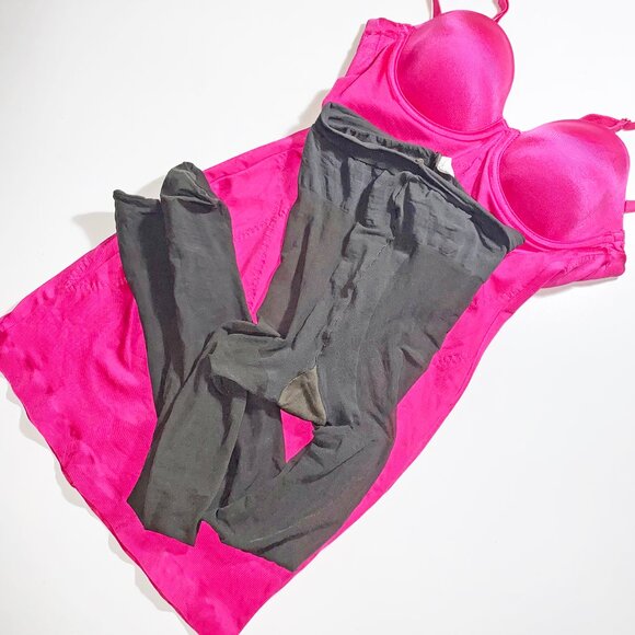 L'EGGS "SHEER ENERGY" OFF BLACK PRE-LOVED SHEER TO WAIST PANTYHOSE - Picture 2 of 2